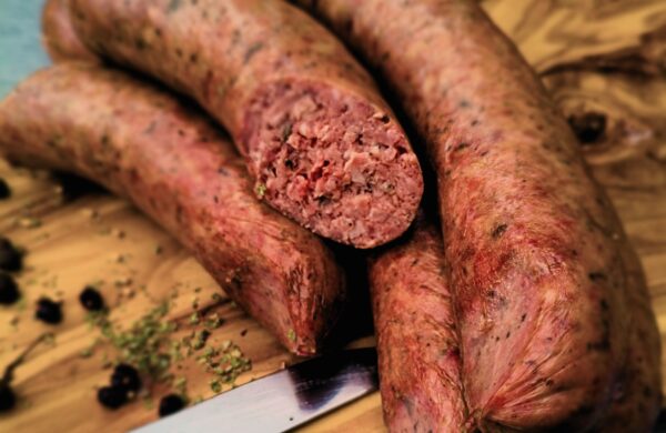 Kiełbasa Krucha z Gęsi (400g)